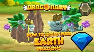 How to Breed PURE EARTH rare dragon egg in Dragonary - Highest Defense earth dragon TOP RARE DRAGON