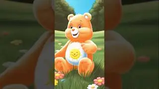 -care bear-best bear mixed with funshine-#carebear 🧸🐻