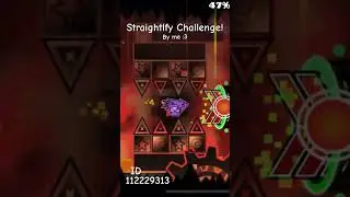 Just a straightly challenge :3 id: 112229313 #geometrydash #demon #gd #challenge #straightfly