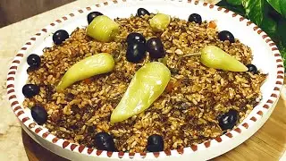 【En Kabyle】 Riz Djerbien Tunisien Recette Authentique aux &Eacute;pinards et Poulet