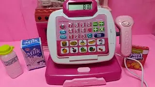 8 Minutes Satisfying Reverse unboxing with cute Intelligent Store Set Casher |ASMR/ review toys