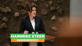 Maidenspeech Hanneke Steen