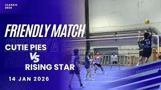 3 &bull; Cutie Pies vs Rising Star | RSMxSTACKED Classic 2026 Mixed Friendly 14/1/2026