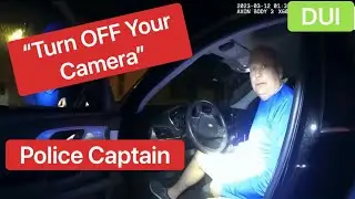 Drunk Police Captain Arrested For DUI