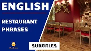 35 Essential English Phrases To Use At The Restaurant