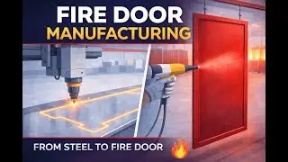 How Fire Rated Doors Are Made | Step-by-Step Manufacturing Process | Trio India