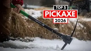 Топ-5 лучших кирок 2026 года | Лучшие кирки 2026 года | Топ-5 для копания и разрыхления твердой п...