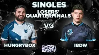 Hungrybox vs iBDW - Losers' Quarterfinals: Melee Singles - Smash Summit 8 | Puff vs Fox