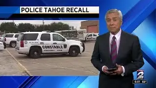 Tahoe recall: impact on local police