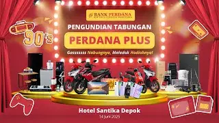 Pengundian Tabungan Perdana Plus 2025 & Launching Logo Baru BPR Perdana