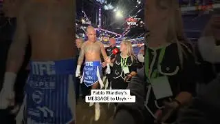 Fabio Wardley sends WARNING SHOTS to Oleksandr Usyk 👀 🥊 #shorts