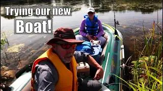 Camp and Fish - Seawhawk 4 Inflatable With Wind and No Motor