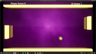 Pong Gameplay - Unreal, C++