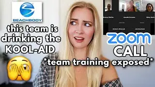 BEACHBODY TEAM CALL EXPOSES SICK RECRUITMENT TACTICS | ANTI-MLM