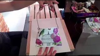 DECOUPAGE en Latas | Macetas colgantes decoradas. | POTTED DECOUPAGE | POT | GARDEN | FLOWERPOT  DiY