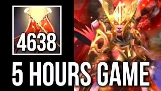 +4638 Duel Damage Legion Commander Longest Match 5 HOURS Pub Gameplay Dota 2