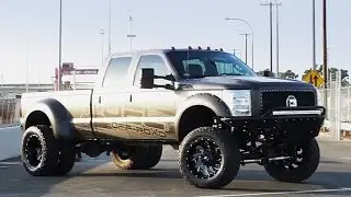 Ford F-350 Super Duty on Fuel Cleaver Off-Road Wheels