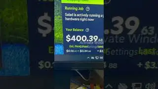 Salad Mining $0.34 Container Job