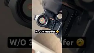 &ldquo;BEST BUDGET&rdquo; amazon magnifier! Y&rsquo;all like it? #shorts #viral #gun