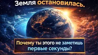 Если Земля ОСТАНОВИТСЯ сейчас — почему первые секунды будут “нормальными”?
