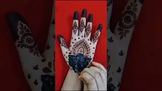 tried affordable meesho mehndi sticker available/how to use mehndi stencil#mehndistencil#mehndis