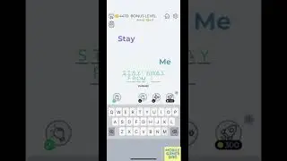DINGBATS BONUS LEVEL STAY ME #dingbats #dingbatsanswers  #dingbatssolution