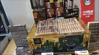 Feuerwerkeinkaufstour in Polen - Unboxing - für Silvester 2023