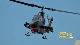 Bell AH-1P Cobra from Heli Czech OK-AHC flying Display at Imkerei Raunig AirShow 2024