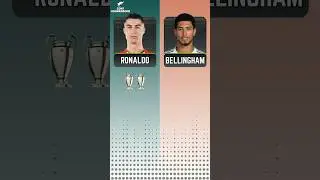 Cristiano Ronaldo 🇵🇹 vs Jude Bellingham 🏴󠁧󠁢󠁥󠁮󠁧󠁿 All UCL Trophies ☠️ #shortsfeed #ronaldo #trending