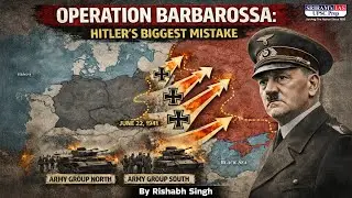 Hitler's Biggest Mistake & Blunder : Operation Barbarossa Explained  #hitler #operationbarbarossa