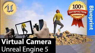 Creating Virtual Camera Using VIVE Tracker for Unreal Engine 5 (Blueprint).