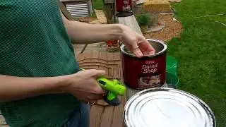 Quick Garden Tip #1 - Coffee Can Planters
