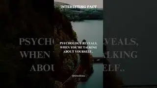 Talking About Yourself = Happiness Boost 🧠😊#SelfLove #PsychologyFacts #BrainPower #HappinessBoost