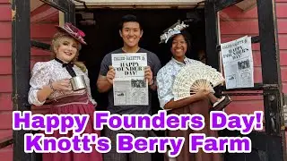 Happy Founders Day! At the Calico Ghost Town Knott's Berry Farm.