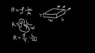 Sheet Resistance - Series and Parallel Resistors