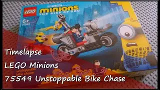 Timelapse Unstoppable Bike Chase 75549 LEGO Minions