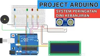 TUTORIAL TINKERCAD ARDUINO SENSOR ULTRASONIK 