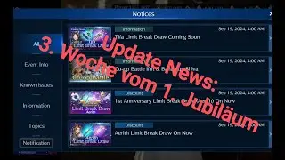 Update News: 3. Woche vom 1. Jubil&auml;um / FF7: Ever Crisis / deutsch