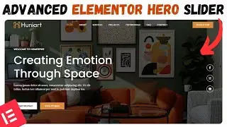 Создайте потрясающий слайдер HERO SLIDER с помощью ELEMENTOR (пошаговая инструкция) | WordPress 2026
