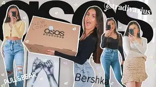 Новинки ASOS TRY ON HAUL | Февраль 2021 г. &mdash; Bershka, Stradivarius, Pull and Bear, New Look и другие