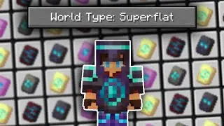 I Collected EVERY Armor Trim in Superflat Minecraft