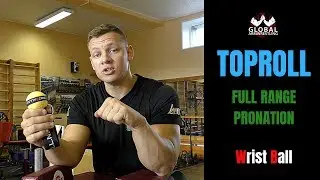 PRONATION EXERCISES WITH WRIST BALL FOR ARMWRESTLING