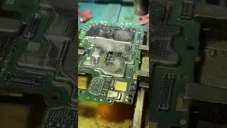 Pcb Shield Removing #technology #mobilerepair