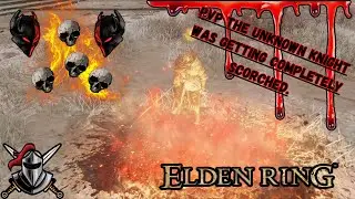 PVP Elden Ring UNKNOWN KNIGHT was getting smacked!!!