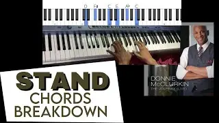 STAND - Donnie McClurkin (Piano Breakdown)