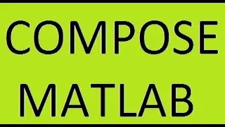 How to use Compose function in MATLAB