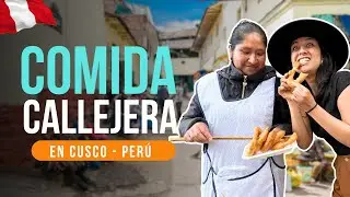 🤤 PROBANDO la MEJOR COMIDA peruana callejera en Cusco: Lo más RARO y barato de PERÚ