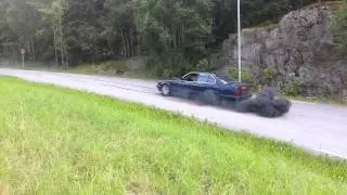 525 tds Black smoke turbodiesel power