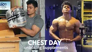 CHEST DAY | Supplement Stack Unboxing | Road to Natural Pro Show Ep.4