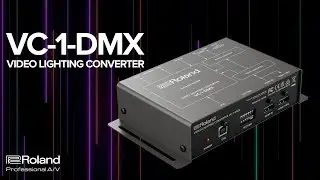 Представляем конвертер VC-1-DMX Video Lighting для живых мероприятий
